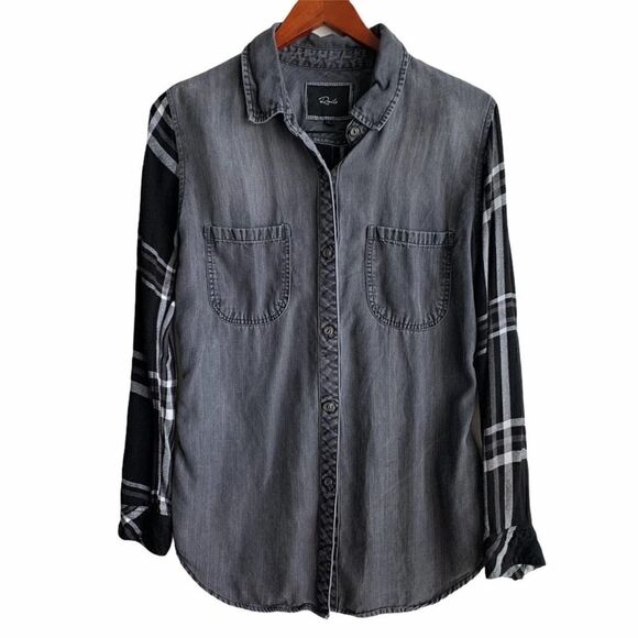 Rails Harper Flannel Button Down Top - Picture 4 of 6